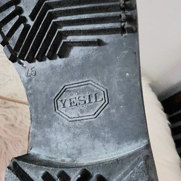 Yesil side zip front lace up jump boots tanmens size EU 45 army boots - Picture 3 of 6